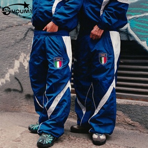 <span class=keywords><strong>Tuta</strong></span> <span class=keywords><strong>Sportiva</strong></span> Personalizzata con Logo, Streetwear Ecologico in Nylon Leggero, Felpa con Cappuccio da <span class=keywords><strong>Uomo</strong></span>, Ricamo Sportivo, Patchwork, Zip-up, Stile Boxy e Baggy - Product Image 3