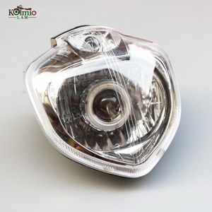 KOLMIO-LAM adapté pour 2004 - <span class=keywords><strong>2010</strong></span> YAMAHA <span class=keywords><strong>FZ6</strong></span> FZ6N FZ600 phare assemblage moto accessoires lampe phare - Product Image 2
