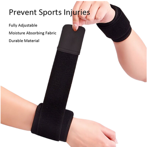 Venta al por mayor ajustable de neopreno gimnasio bolos levantamiento de pesas presión fija muñequera envuelve banda muñequera guardia - Product Image 6