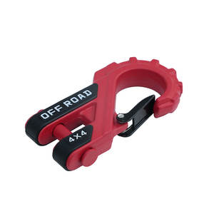 <span class=keywords><strong>Crochet</strong></span> <span class=keywords><strong>de</strong></span> remorquage universel tout-terrain en acier forgé, revêtement en poudre rouge, 3/8 pouce, haute capacité <span class=keywords><strong>de</strong></span> charge, <span class=keywords><strong>pour</strong></span> remorquage <span class=keywords><strong>de</strong></span> <span class=keywords><strong>remorque</strong></span> - Product Image 3