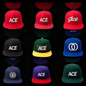 โรงงานหมวก BSCI หมวกแก๊ปปักลายนูน 3 มิติ แบบ Snapback, ปักโลโก้ตามสั่ง หมวกวินเทจ Snapback พร้อมหัวเข็มขัดพลาสติก - Product Image 3