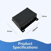 Pelacak GPS T-234 4G Tahan Air IP67 Baterai 5 Tahun Real-Time Geo-Fencing Manajemen Armada Dashboard Aplikasi Android PC 360 Bird