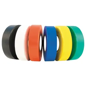 Free Samples flame retardant insulating strong stretch black electrical PVC tape