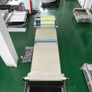 Persianas Zebra Inalámbricas CE <span class=keywords><strong>para</strong></span> <span class=keywords><strong>Ventanas</strong></span>, Color Crema, Doble Capa, con Máquina de Corte Oscilante CNC y Cuchilla Vibratoria - Product Image 3