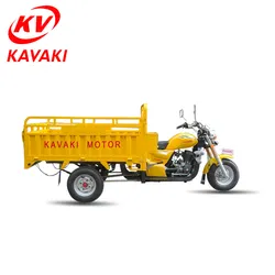 Tricycle à trois roues Kavaki de fabrication chinoise, tricycle cargo à essence 250cc, moto à bas prix - Product Image 6