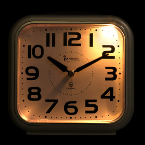 IMSH BM12401-SV Bảng Đồng Hồ Báo Thức Im Lặng Bàn Dễ Dàng Đọc Analog Đồng Hồ Báo Thức Wecker Despertadora Vuông Thạch Anh Đồng Hồ Báo Thức - Product Image 4