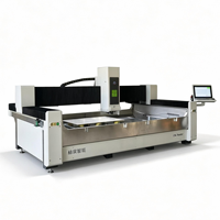 Machine à meuler les bords de pierre 380V, mini-meuleuse de table portable pour la finition des bords de petites pierres et de verre