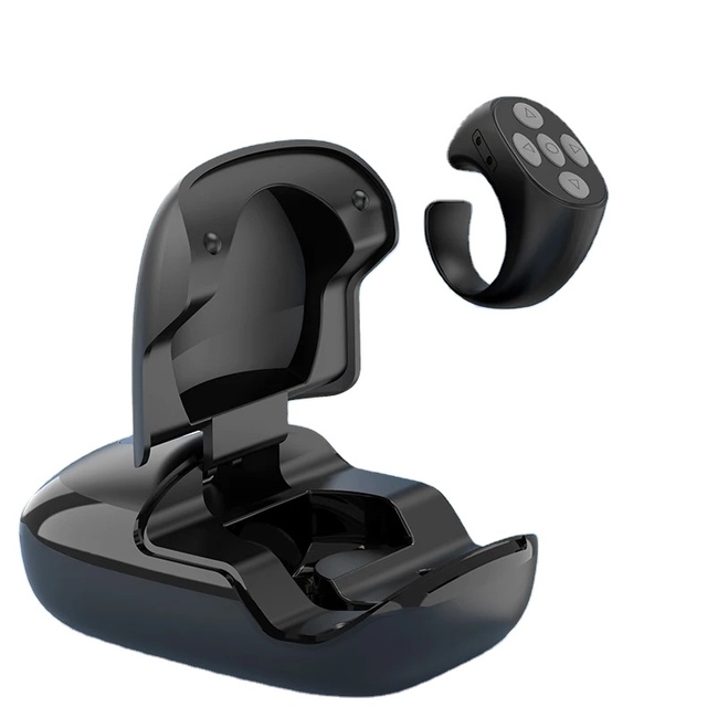 Ring Tiktok Remote Control Wireless Scroll Ring Fingertip Mobile Phone Selfie Photo Page Turner Flipping Video Controller