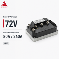 Kit de conversion QS MOTOR P090B-80 1000W 10 pouces avec moteur central 72V pour trottinette électrique