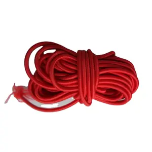 1/2/3/4/5/6MM bianco/nero forte elastico corda elastico cucito abbigliamento forniture artigianali elastico per accessori di cucito fai da te