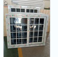 Fenêtre coulissante à cadre en PVC avec prix avantageux, dernier design simple, fenêtres en PVC au Pakistan