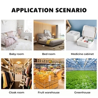 Tuya APP thermomètre de surveillance à distance hygromètre ZigBee capteur de température et d'humidité intérieure intelligent