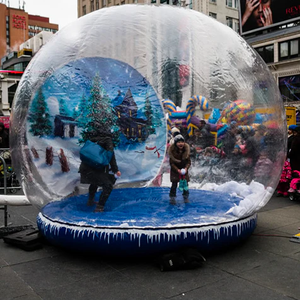 Christmas Snow Globe Inflatable Advertising <b>Balloon</b> PVC Oxford Cloth Event Display Photo Booth - Product Image 1