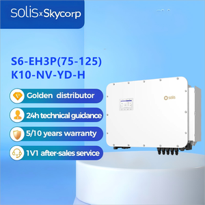 S6-EH3P(75-125)K10-NV-YD-H C&I ไฮบริด 75-125กิโลวัตต์ แบตเตอรี่ลิเธียมไอออนสามเฟสแรงดันสูง ประสิทธิภาพ 97.6% มาตรฐาน IP66 S6-EH3P(75-125)K10- - Product Image 1