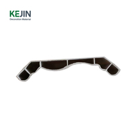 Garniture de plafond en PVC Garniture d'angle intérieur Accessoires en plastique Matériaux de construction Plinthe