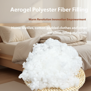 Maschinenwaschbare Stapel-Silikonisierte Feste Aerogel-Polyesterfaser-Füllung Thermische Isolierung für Kleidung & Accessoires - Product Image 2