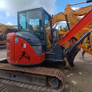 Bonne performance 5.5 tonnes petite pelle d'occasion Hitachi pelleteuse zx55 à bas prix autres tailles Hitachi pelleteuses d'occasion zx55 60 - Product Image 1