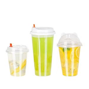 Vasos Desechables de Plástico PP Rígido de 16oz 500ml 90mm con Logotipo Personalizado para Bebidas Calientes/Frías, Café, Jugos, para Llevar, para Fiestas - Product Image 5
