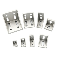 Connecteur de profilé aluminium Tuojian 80x80 90x90 100x100 – Barre de grande taille, support métallique à angle de 90 degrés pour cadre