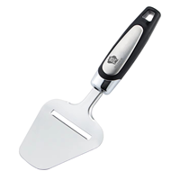 Spatula Pengangkat Keju Profesional Gagang Kayu Pisau Pemotong Kue Stainless Steel Untuk Penggunaan Dapur Rumah - Penyajian Pie Pizza Kue