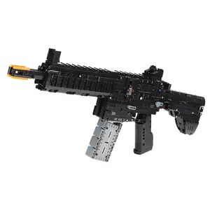 Juego de pistola de rifle de asalto Xingbao 24003, modelo de juguetes educativos para niños, gran oferta