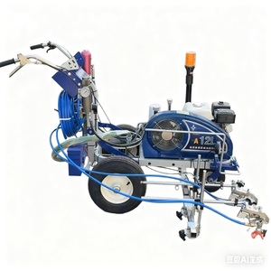 Machine de marquage par pulvérisation <span class=keywords><strong>à</strong></span> <span class=keywords><strong>froid</strong></span> d'origine usine, haute pression, sans air, pour la marquage uniforme des lignes sur asphalte et béton - Product Image 2