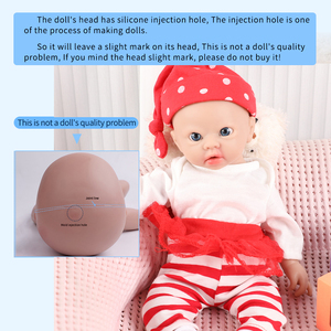 Muñeca <span class=keywords><strong>de</strong></span> Bebé Realista <span class=keywords><strong>de</strong></span> 12 Pulgadas, Bebés Recién Nacidos Pequeños, Cuerpo Completo <span class=keywords><strong>de</strong></span> Silicona - Product Image 6