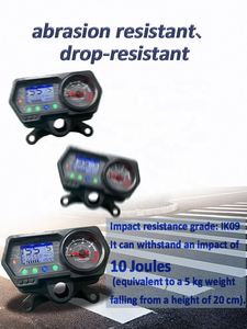 Velocímetro Digital para Motocicleta CG 125, Medidor de Temperatura del Gasolina, Tacómetro, Tablero de Instrumentos para Honda Cg125 Tmx125 <span class=keywords><strong>Skygo</strong></span> 125 - Product Image 3