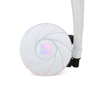 Enfriador de CPU Thermalright AQUA 360 WHITE ARGB V2 con Tres Ventiladores PWM de 2000 RPM para LGA1700 AM5, Cada Componente, Incluido el Radiador - Product Image 5