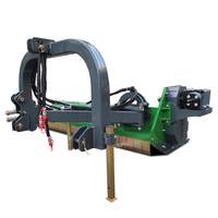 Broyeur à fléaux hydraulique pour tracteur AGHKC certifié CE, robuste, pour la coupe de l'herbe agricole