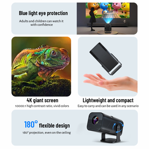 Proyector LED HD Portátil de 720P, 200ANSI de Brillo, Compatible con 4K Ultra HD, Múltiples Interfaces, Proyección de Cine en Casa y al Aire Libre - Product Image 3
