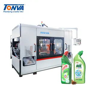 TONVA plastic clean toilet detergent bottle blow molding making machine