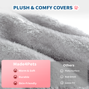 US Warehouse Snelle Verzending 29" Meerkleurig Tapijt Kattentoren Houten Binnenverblijf voor Kleine/Middelgrote Katten Multi-Level Krabpaal - Product Image 5