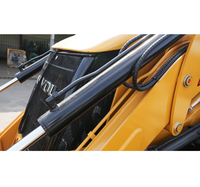 Chargeuses sur pneus LOVOL 4x4, chargeuse frontale, pelle rétrocaveuse de 8 tonnes avec certification CE à vendre