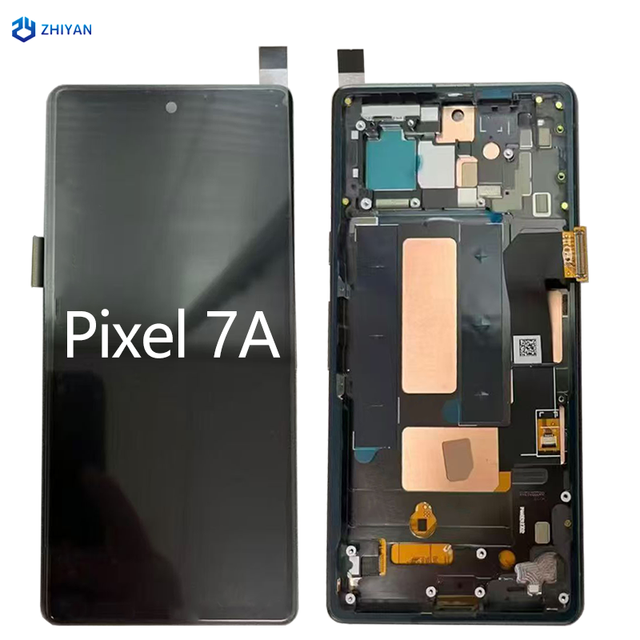 ZHIYAN Original LCD Display Touch Screen for Google Pixel 7A With Frame with 1 Year Warranty Phone Screen Replacements