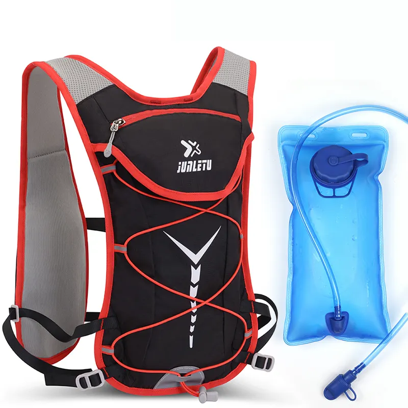outdoor Ladies Nylon Fabric reflective sport climbing bag ultra light men custom cycling backpack camping bag