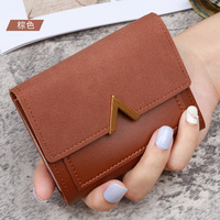 Nouvelle tendance 2024 petit Mini court mince portefeuille femmes portefeuille sac à main femme porte-cartes argent Walletcarteras Para Mujer