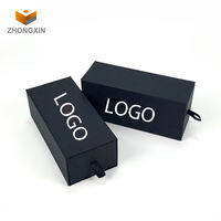 Boîtes d'emballage pour lunettes avec logo personnalisé, boîte à lunettes en carton écologique, emballage en papier, boîte à tiroir pour lunettes de soleil