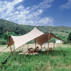 Không gian lớn duy nhất hai mặt PVC ngoài trời căng lều không thấm nước tiệc cưới Flex căng lều