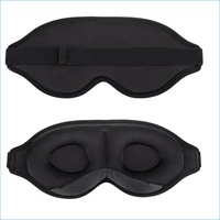 Masque de sommeil confortable 3D profilé, masque de nuit concave moulé, bandeau occultant la lumière pour les yeux