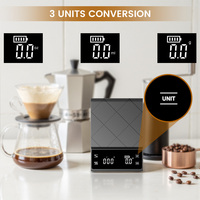 Timbangan Kopi Digital Saku ChangXie OEM Mini Kecil Acaia Drip 3kg 0.1g dengan Timer Isi Ulang