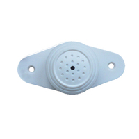 Boîtier en plastique avec double trou de fixation, enveloppe de microphone OEM pour module de circuit de capture audio de sécurité