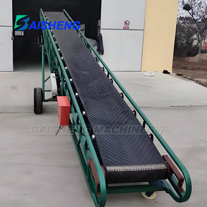 Chất Lượng Cao New Trang Trại Sử Dụng Nhỏ Di Động Di Động Vành Đai Băng Tải Hệ Thống Với Có Thể Điều Chỉnh Tốc Độ Cho Hạt Và Ngô - Product Image 5