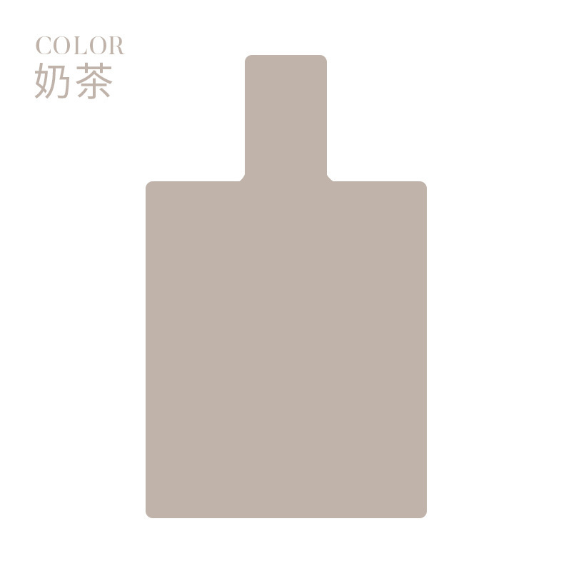 Versión ligera del color del té de la leche