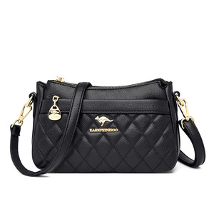 Sac à main vintage en cuir PU souple pour femmes, sacs à bandoulière de qualité, sacs à main de luxe pour femmes, grande capacité - Product Image 1