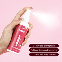 Spray déodorant à séchage instantané avec taches de marque privée Fleur de cerisier Soins du corps naturels de longue durée Spray déodorant végétalien en gros