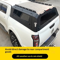 Capot de benne rigide en alliage d'aluminium pour pick-up Geely Radar RD6 Horizon, ouverture trois directions, vente en gros, personnalisable