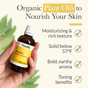 Huile de Tamanu de marque privée, végan, antioxydant revitalisant, estompe les vergetures, améliore la brillance des cheveux, huile de Tamanu pressée à froid - Product Image 2