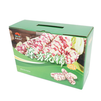 Boîte en carton ondulé isotherme personnalisée avec feuille d'aluminium pour l'emballage cadeau et l'expédition de maïs frais et cireux