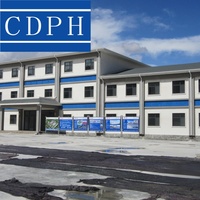 Bâtiment modulaire à 3 étages CDPH, bâtiment préfabriqué à plusieurs étages pour bureaux commerciaux et logements pour travailleurs